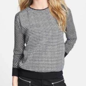 Micheal Kors Houndstooth Blouse